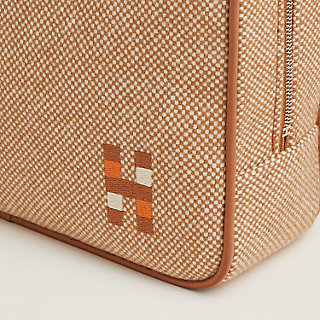 Chapitre H Cavalier case, small model - Beige | Hermès USA